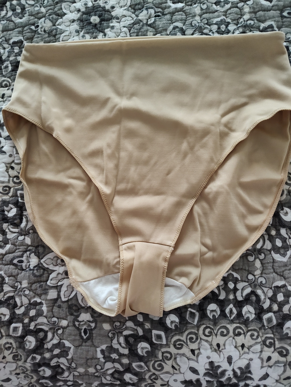 SPANX Beige High-Waist Shaping Briefs